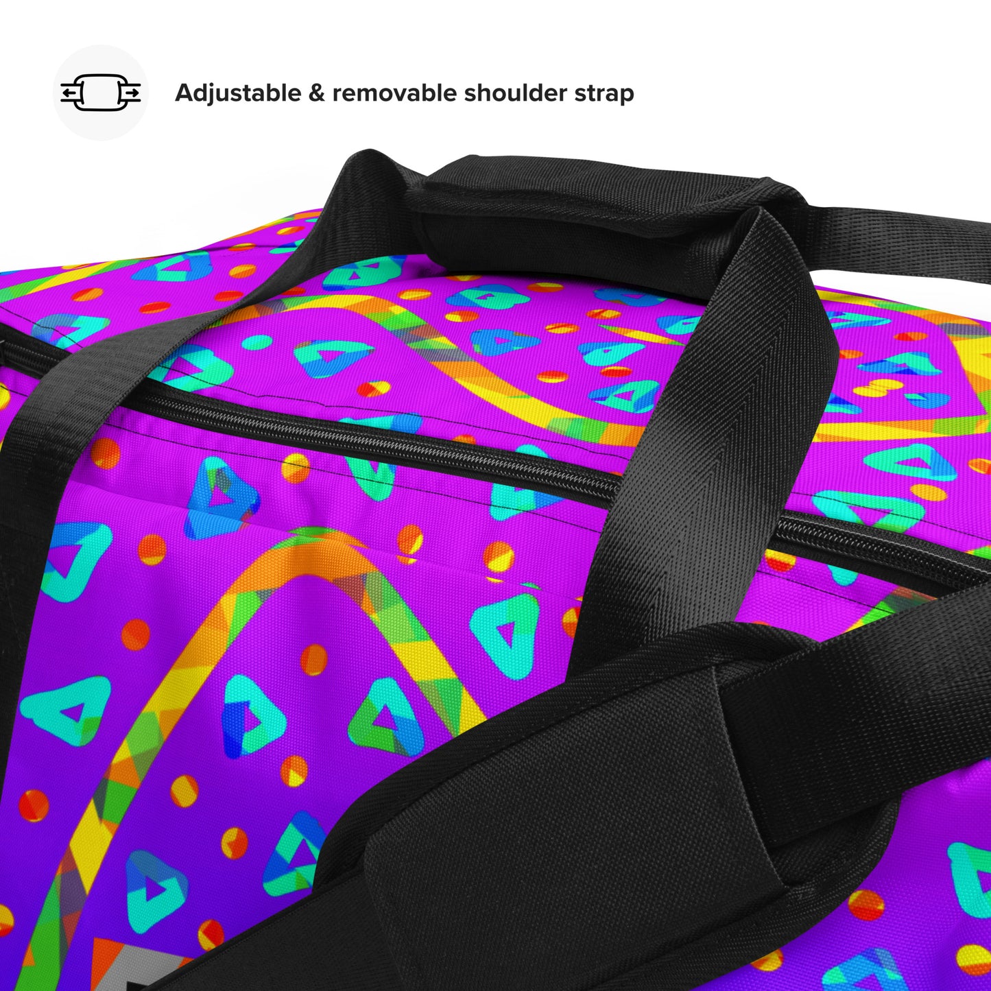 Dream Wave Festival - Cool Candy Rain Duffle Bag