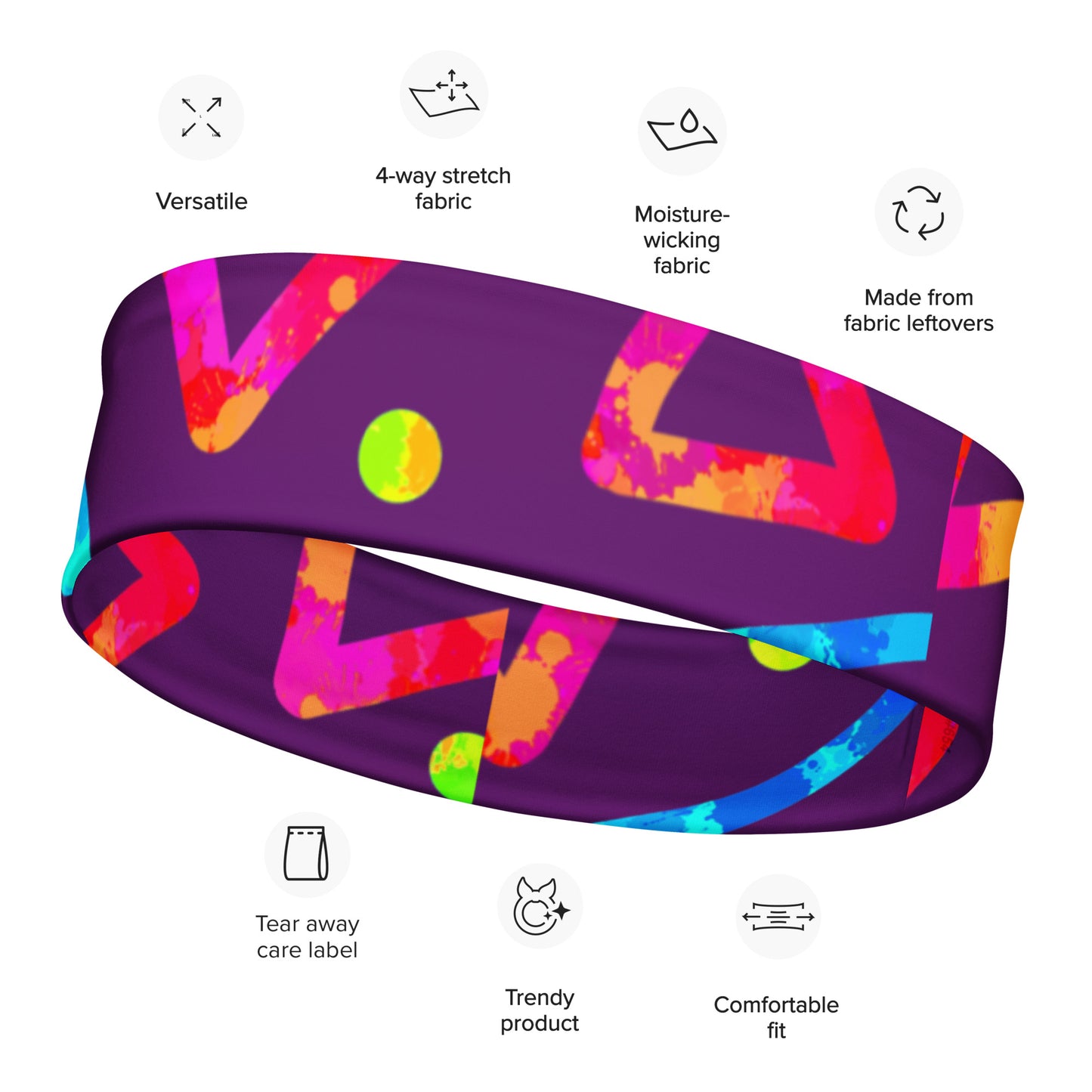 Dream Wave Festival - Arcade Crunch 2 Headband