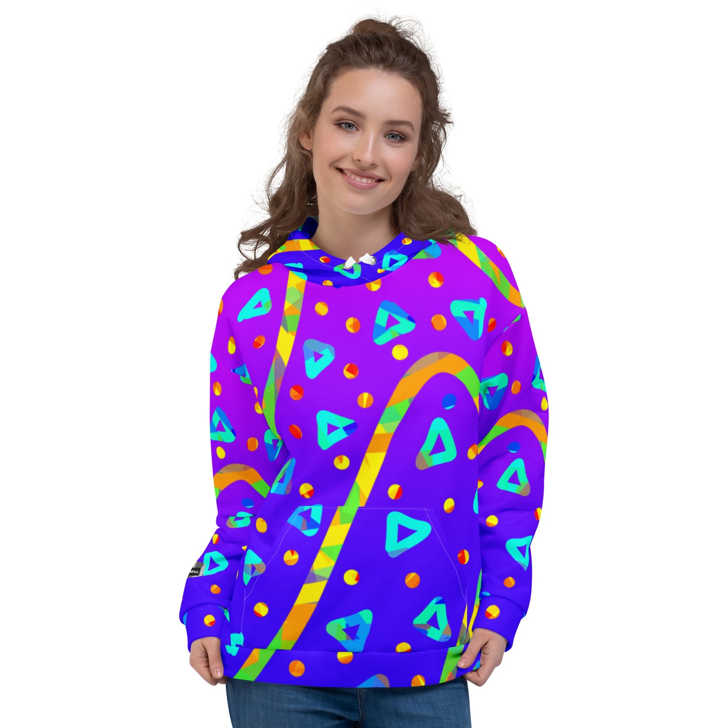 Dream Wave Festival - Cool Candy Rain Unisex Hoodie