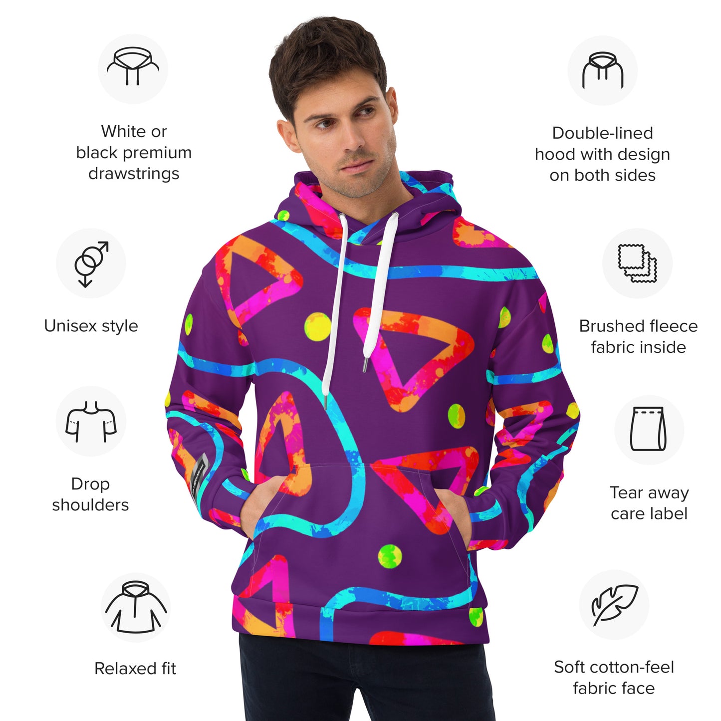 Dream Wave Festival - Arcade Crunch 2 Unisex Hoodie