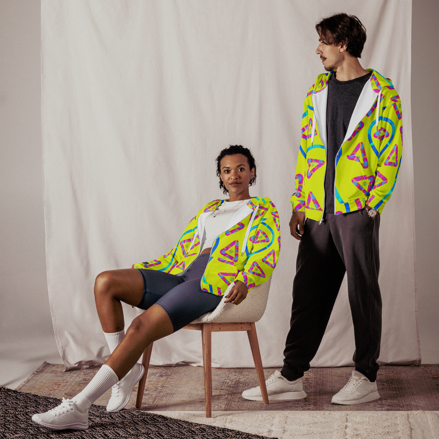 Dream Wave Festival - Urban Jump 3 Unisex Zip Hoodie