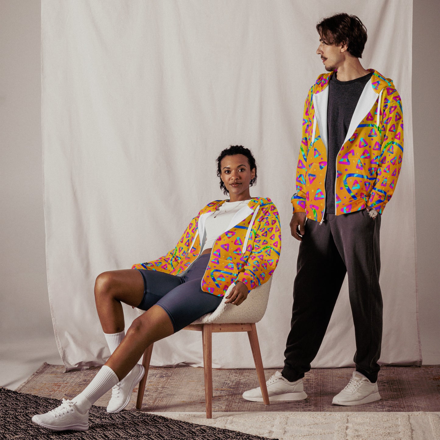 Dream Wave Festival - Electric Crumble 5 Unisex Zip Hoodie