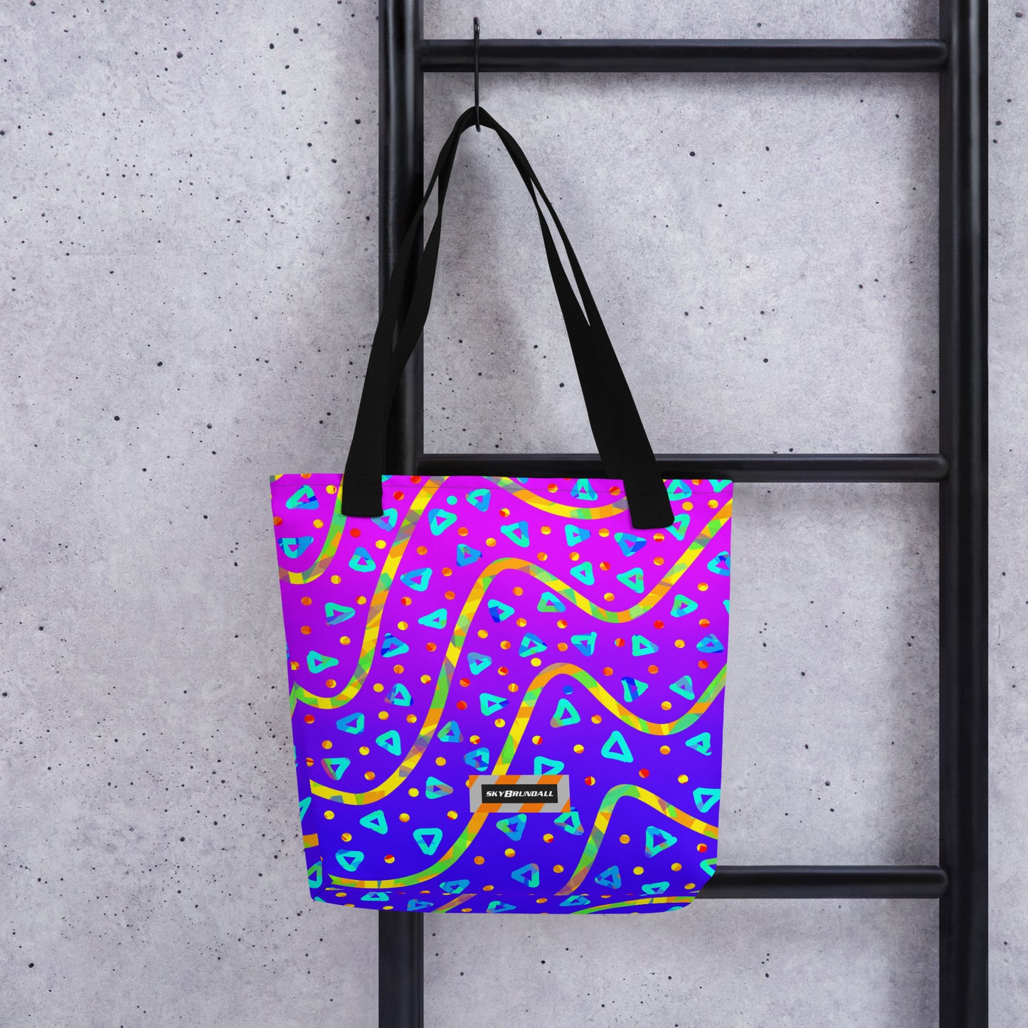 Dream Wave Festival - Cool Candy Rain Tote Bag