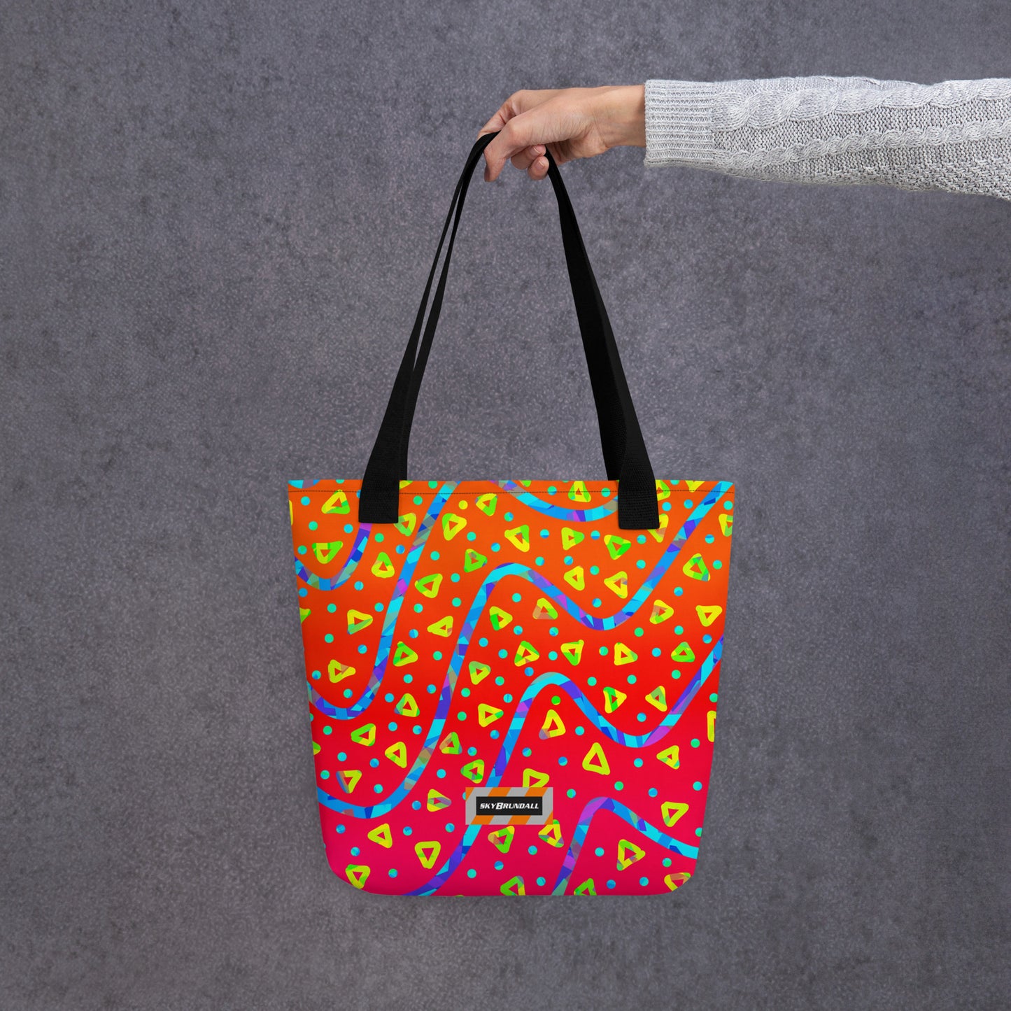 Dream Wave Festival - Warm Candy Rain Tote Bag