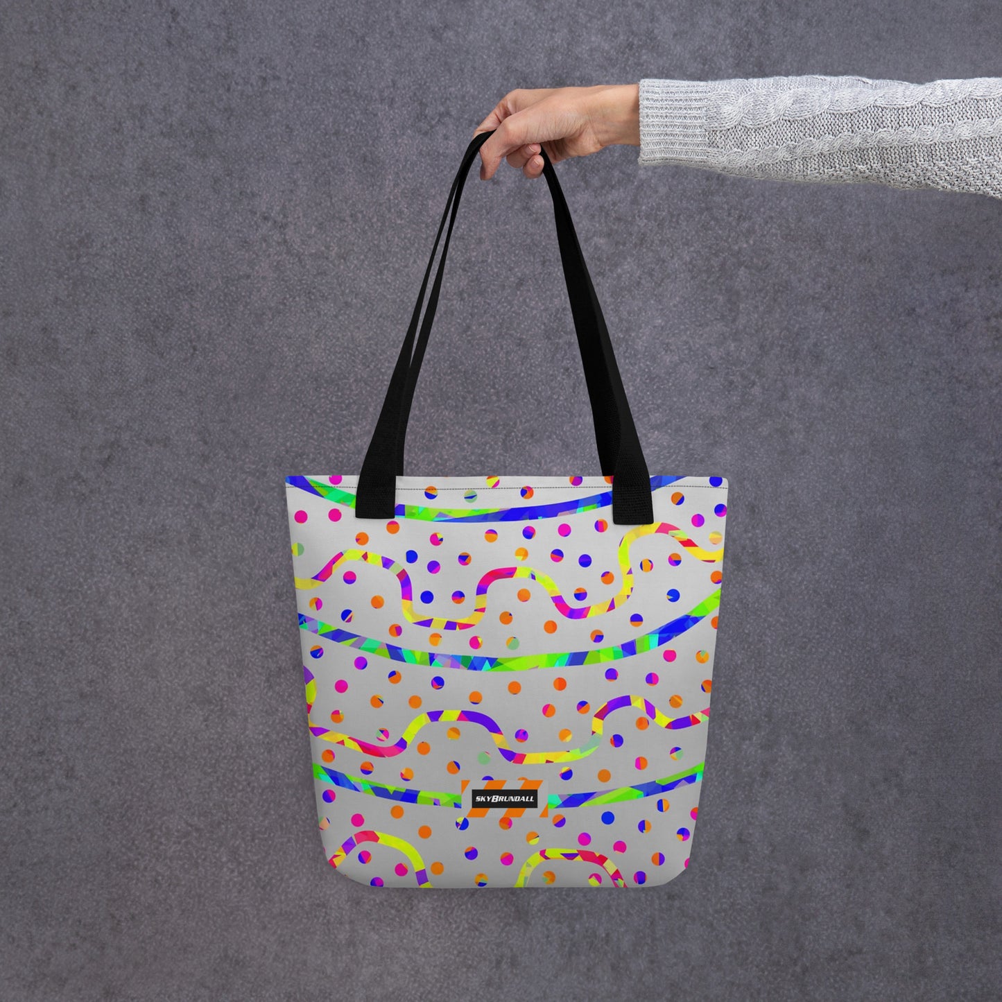 Dream Wave Festival - Rainbow Fiesta Tote Bag
