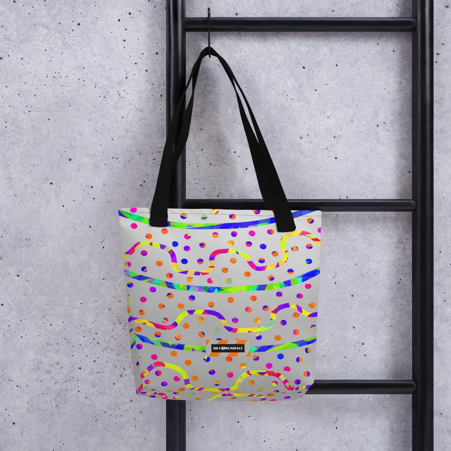 Dream Wave Festival - Rainbow Fiesta Tote Bag