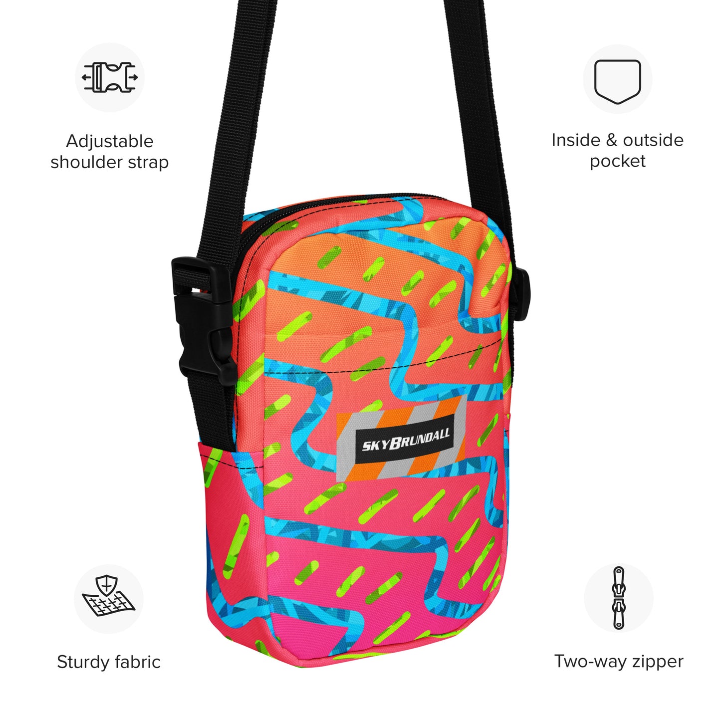 Dream Wave Festival - Summer Buzz Utility Crossbody Bag