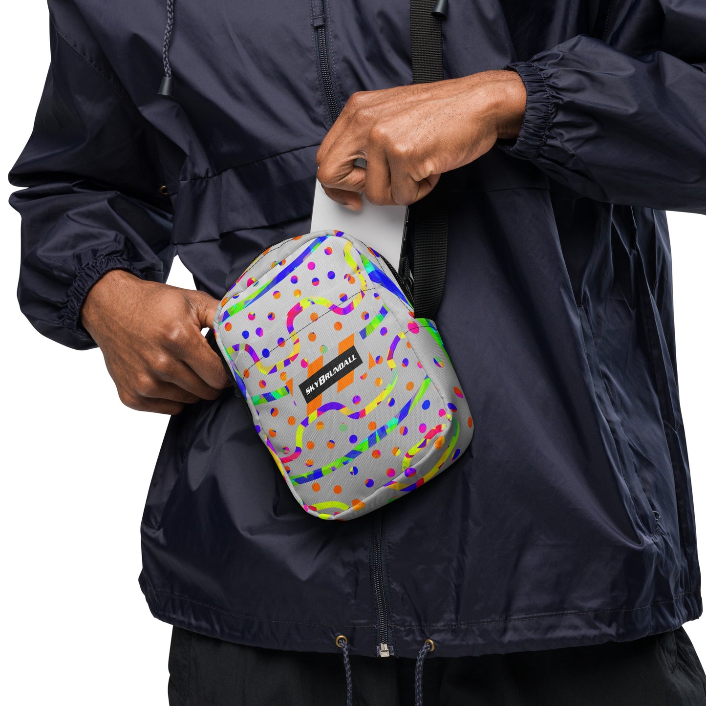 Dream Wave Festival - Rainbow Fiesta Utility Crossbody Bag