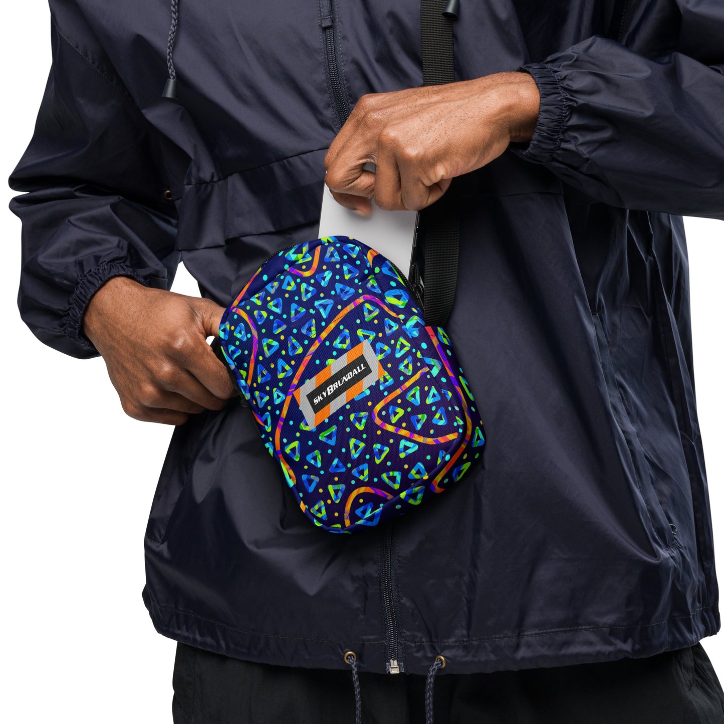 Dream Wave Festival - Electric Crumble 1 Utility Crossbody Bag