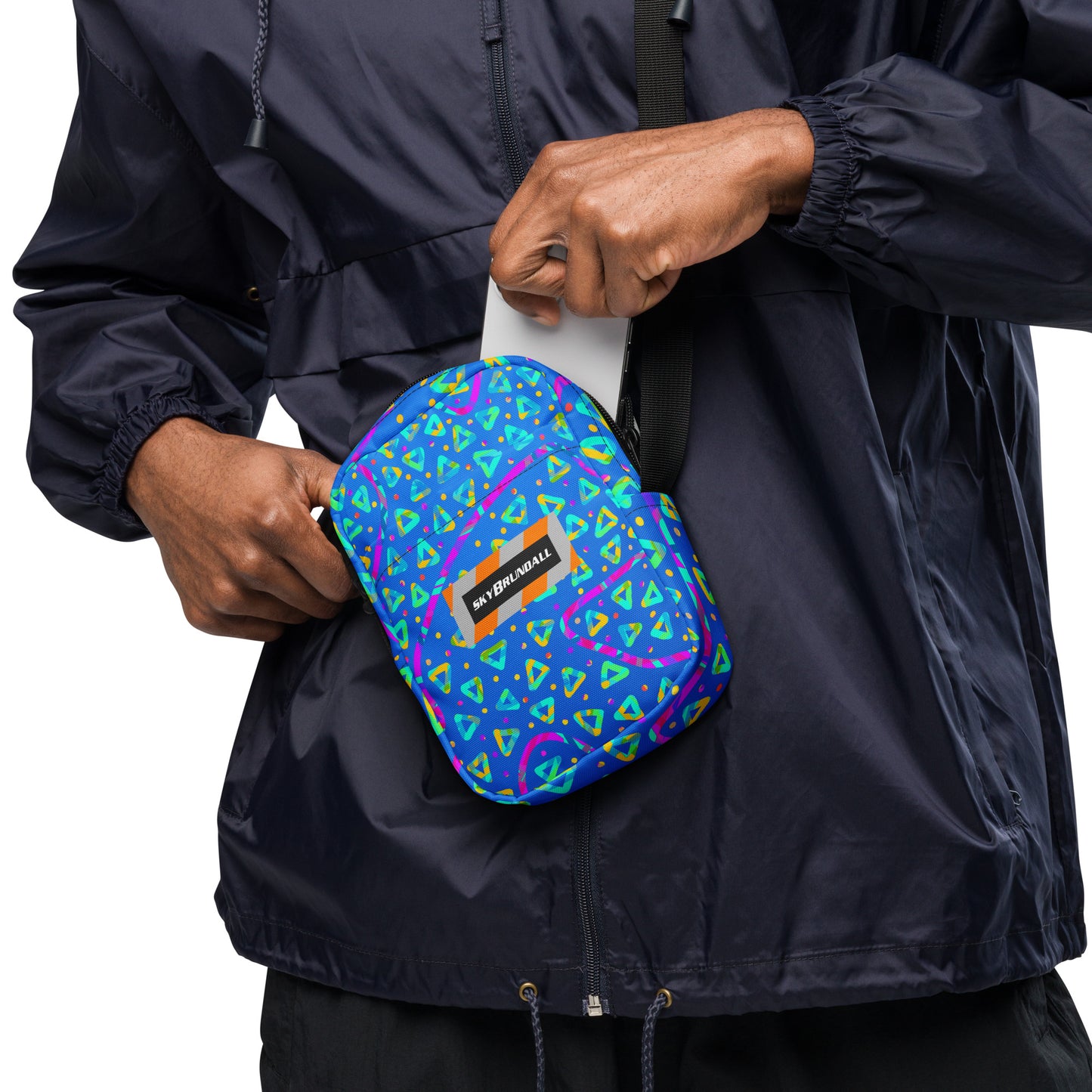 Dream Wave Festival - Electric Crumble 8 Utility Crossbody Bag