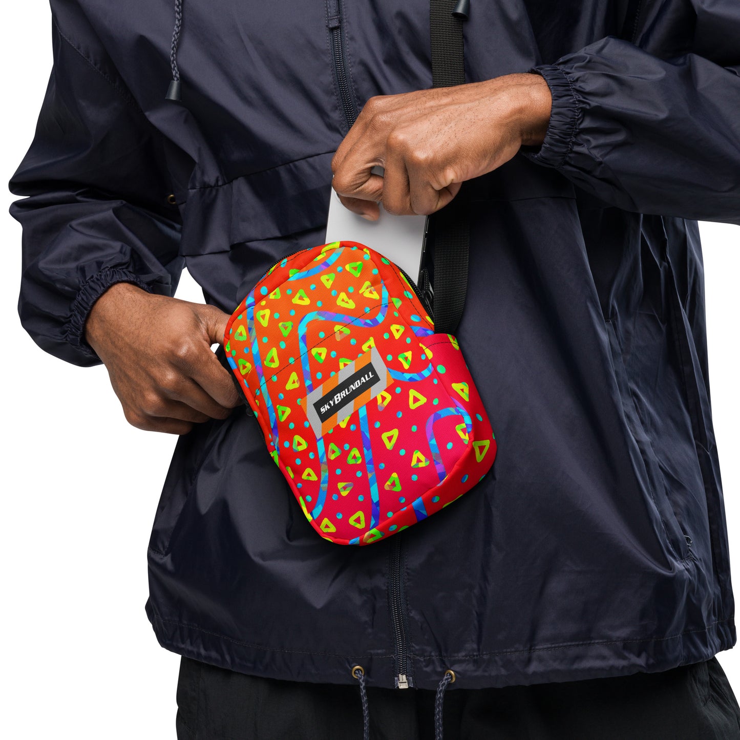 Dream Wave Festival - Warm Candy Rain Utility Crossbody Bag