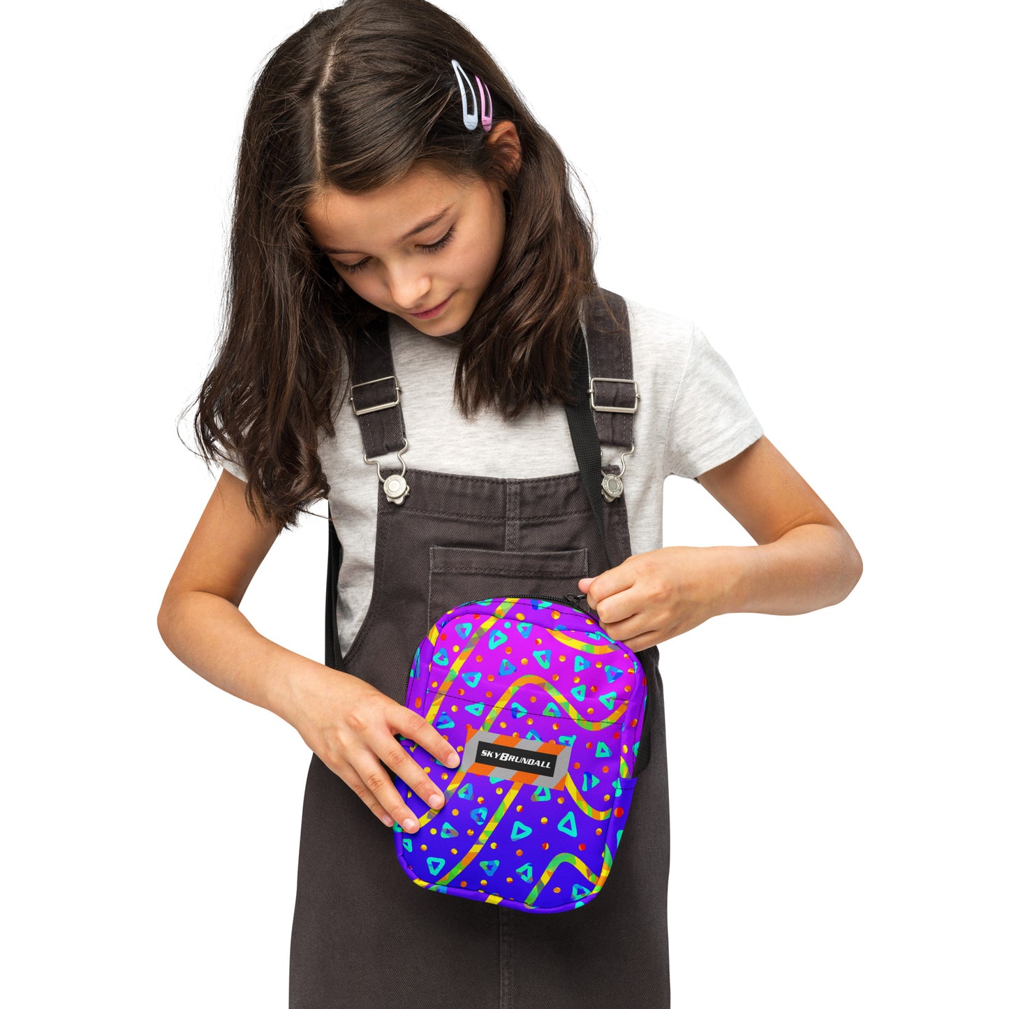 Dream Wave Festival - Cool Candy Rain Utility Crossbody Bag