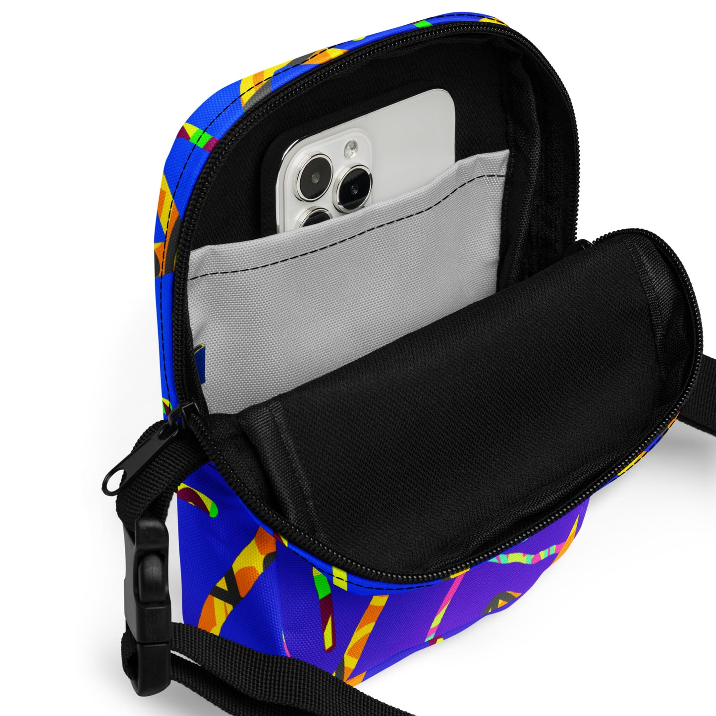 Dream Wave Festival - California Tiger Utility Crossbody Bag