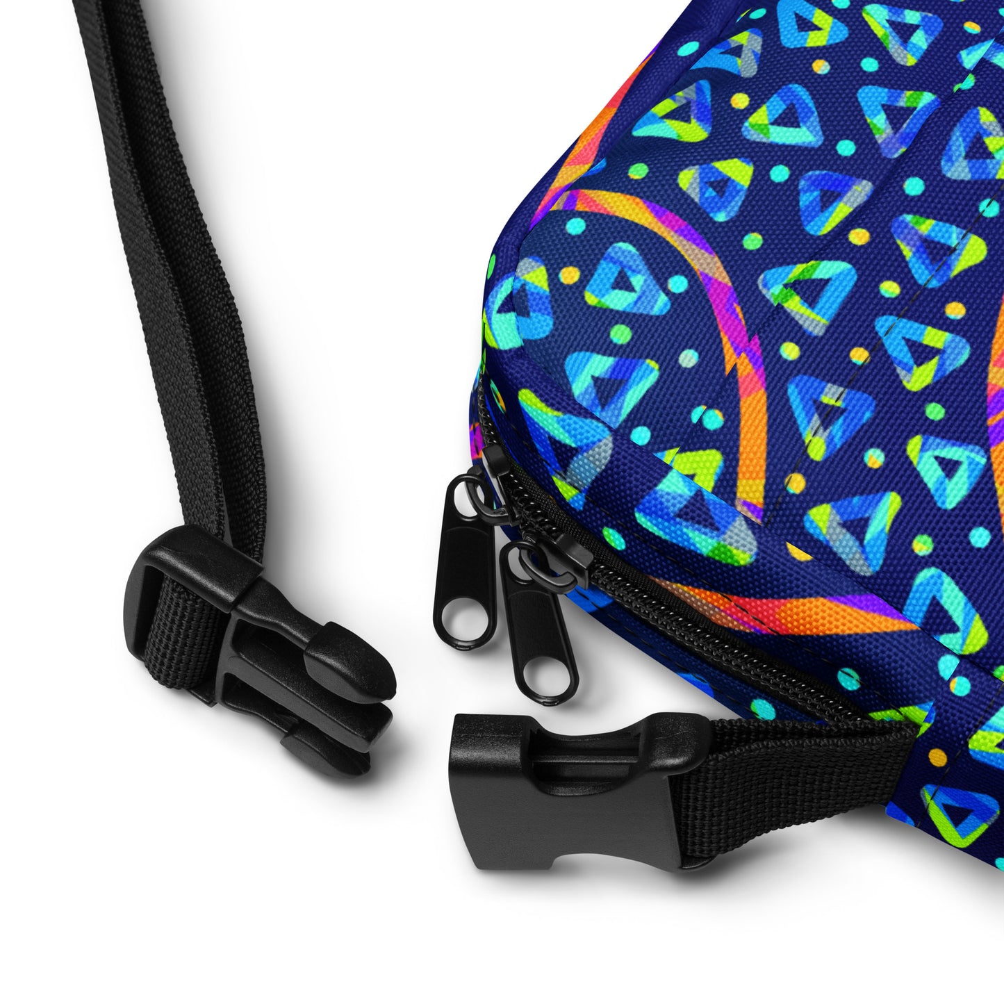 Dream Wave Festival - Electric Crumble 1 Utility Crossbody Bag