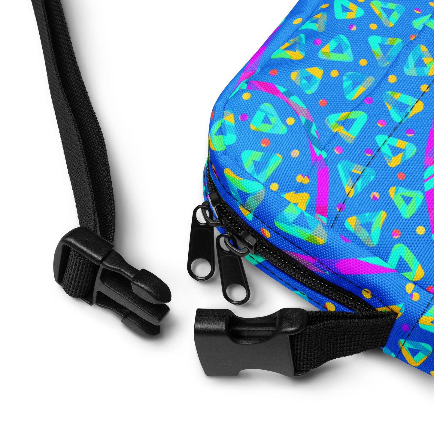 Dream Wave Festival - Electric Crumble 8 Utility Crossbody Bag