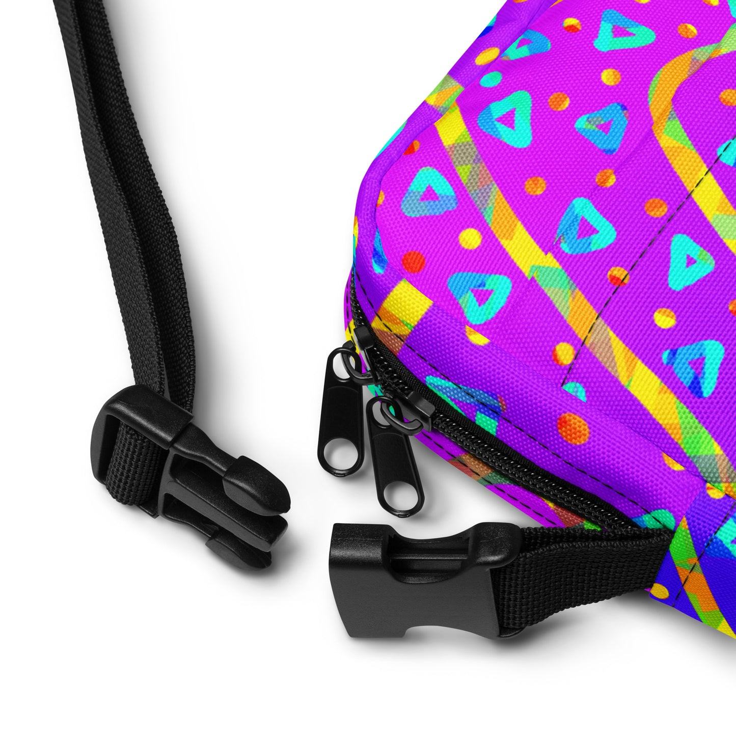 Dream Wave Festival - Cool Candy Rain Utility Crossbody Bag
