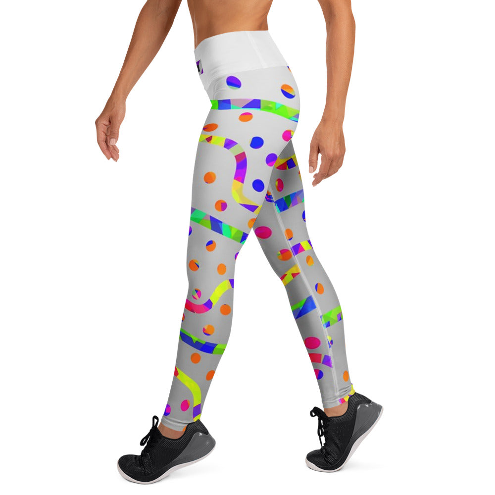 Dream Wave Festival - Rainbow Fiesta Yoga Leggings