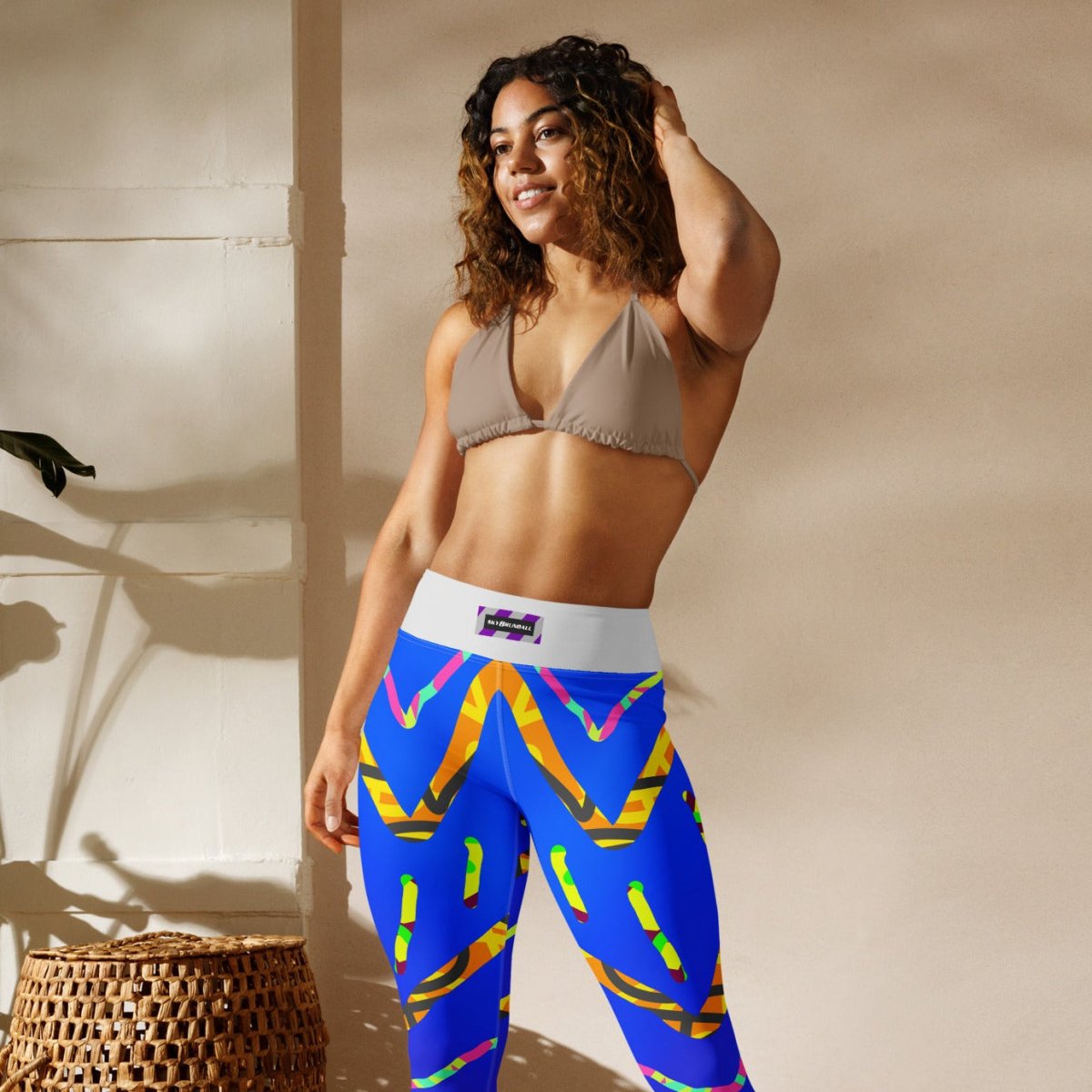 California Tiger Yoga Leggings from Sky Brundall Concepts