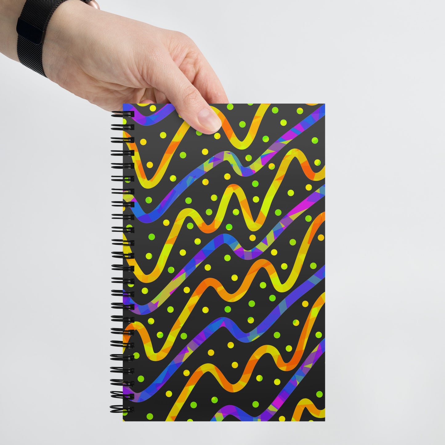 Dream Wave Festival - Thunder Burst Spiral Notebook