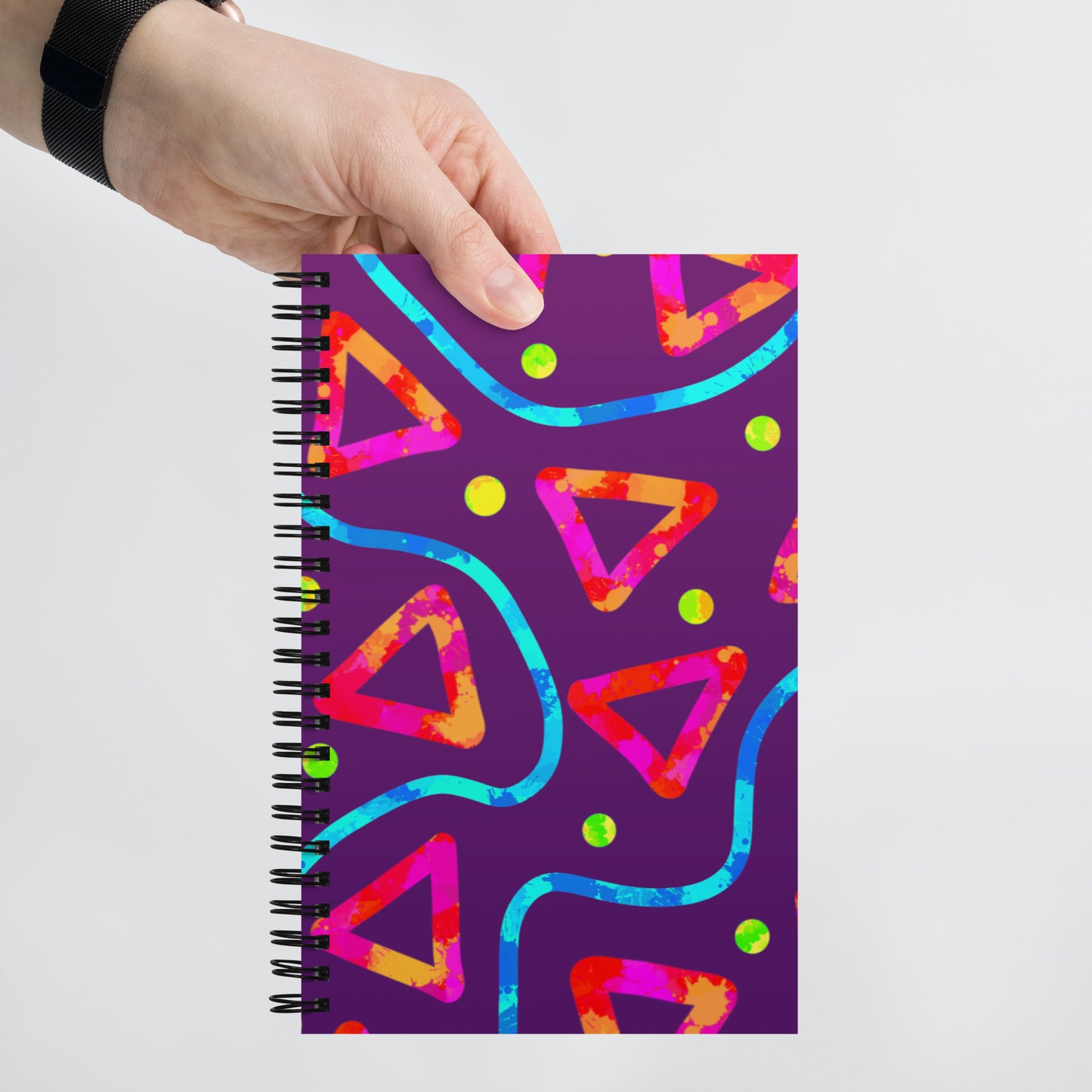 Dream Wave Festival - Arcade Crunch 2 Spiral Notebook