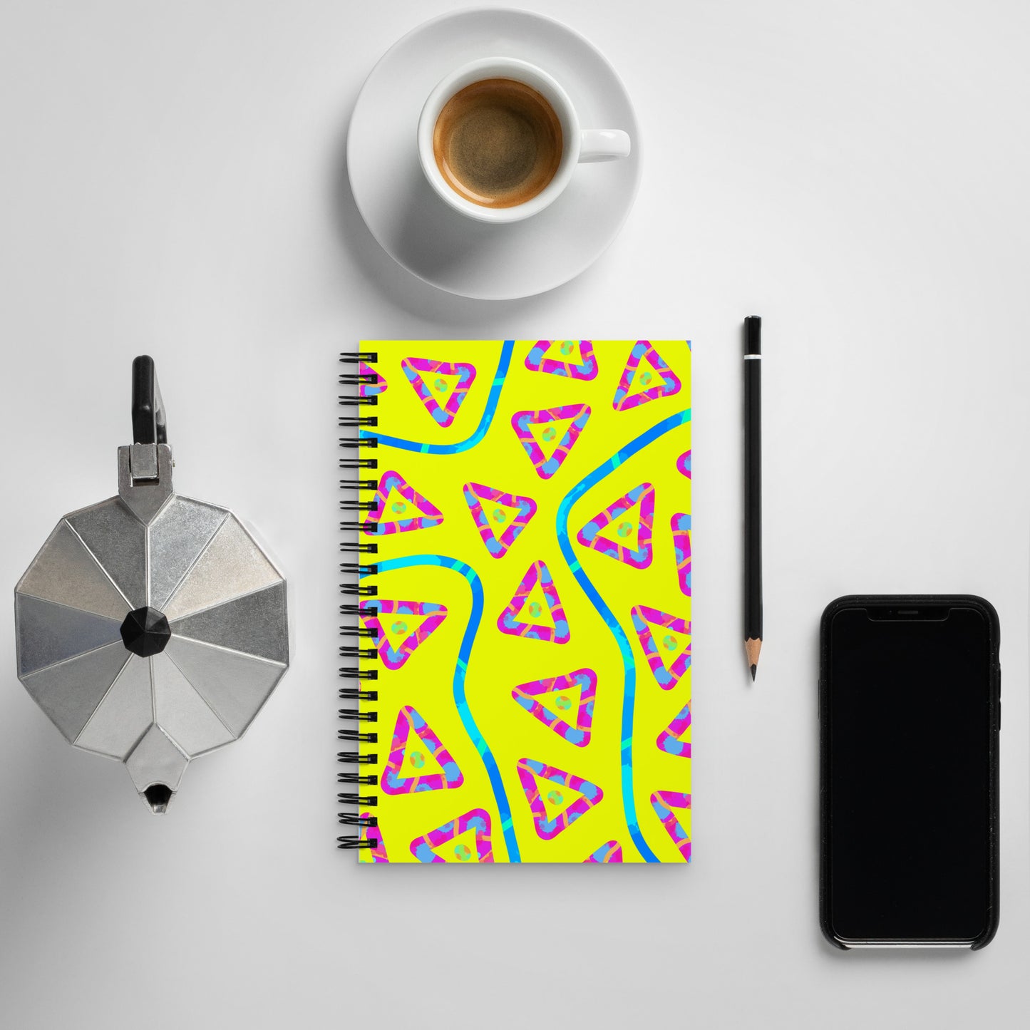 Dream Wave Festival - Urban Jump 3 Spiral Notebook