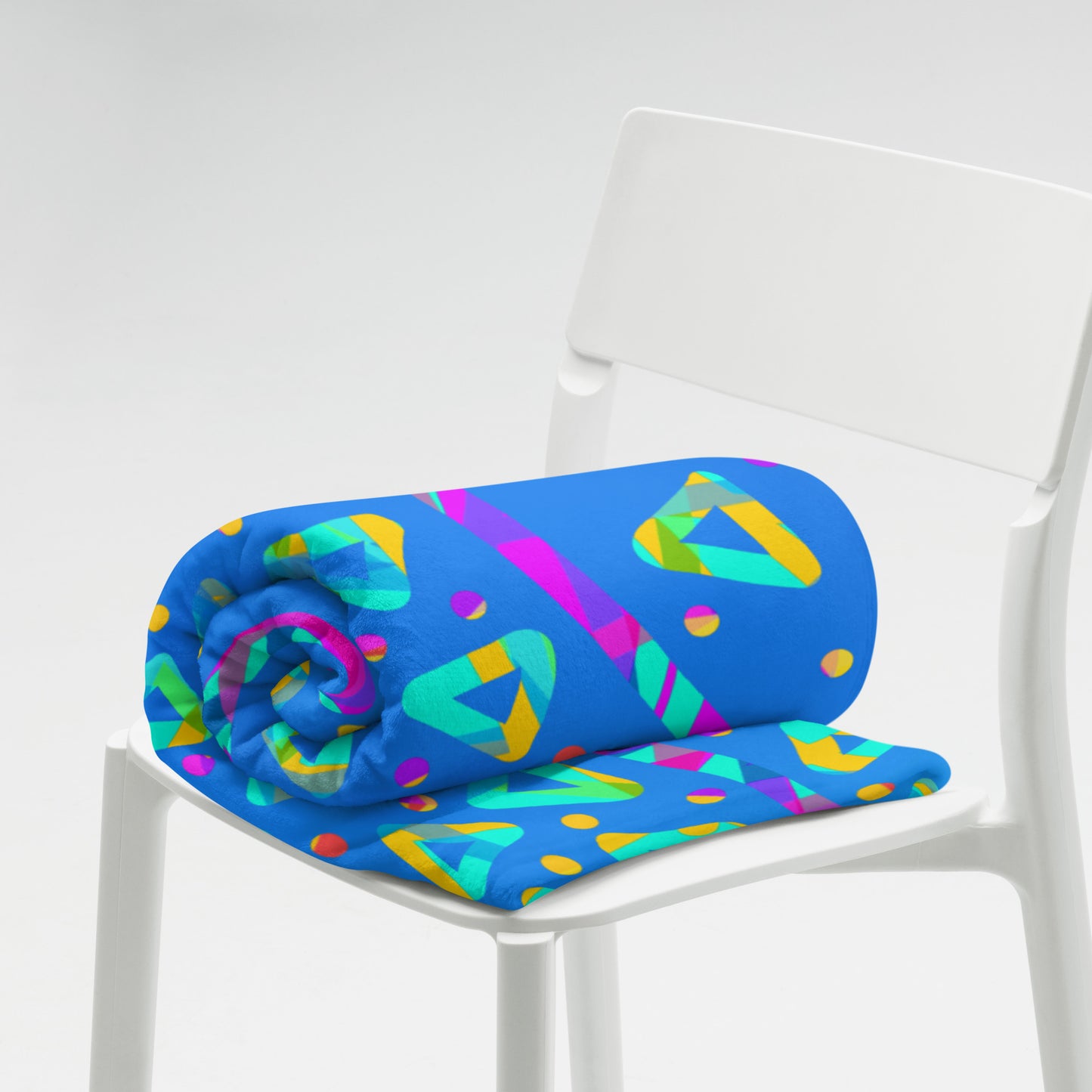 Dream Wave Festival - Electric Crumble 8 Throw Blanket