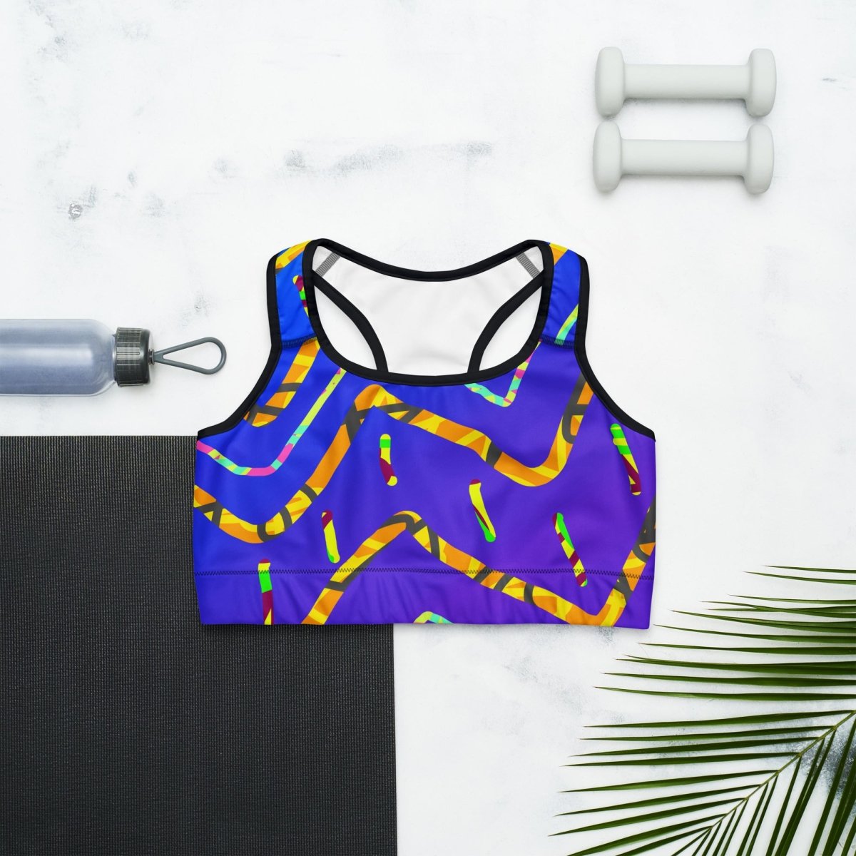 Dream Wave Festival - California Tiger Sports Bra from Sky Brundall Concepts
