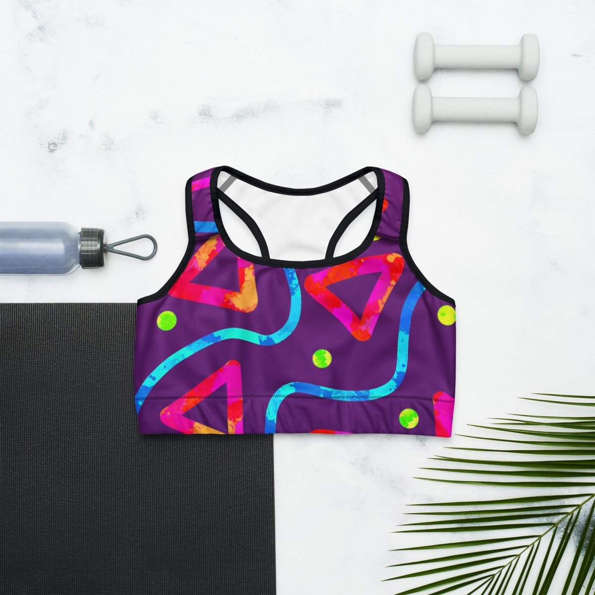 Dream Wave Festival - Arcade Crunch 2 Sports Bra from Sky Brundall Concepts