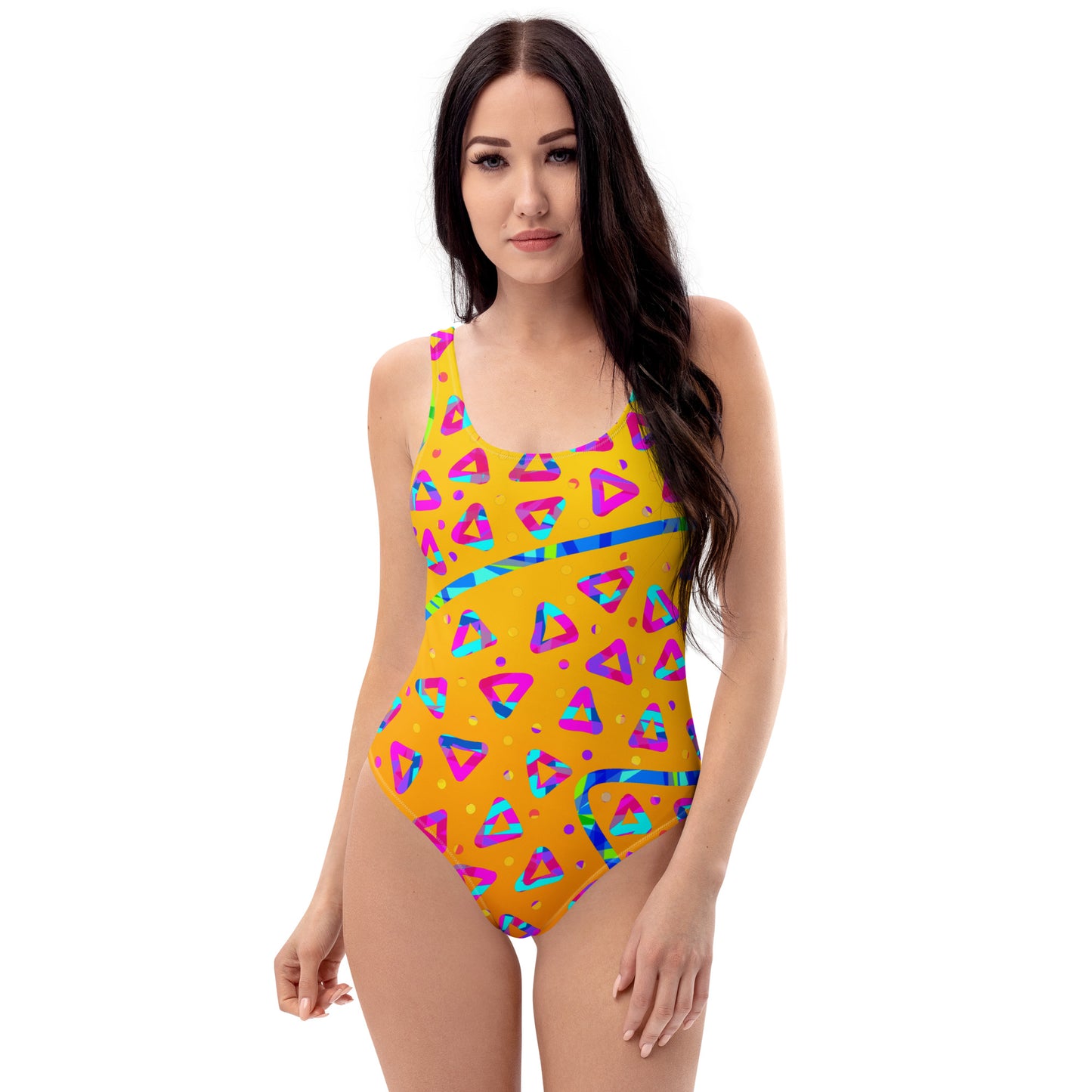 Dream Wave Festival - Electric Crumble 5 One-Piece Swimsuit
