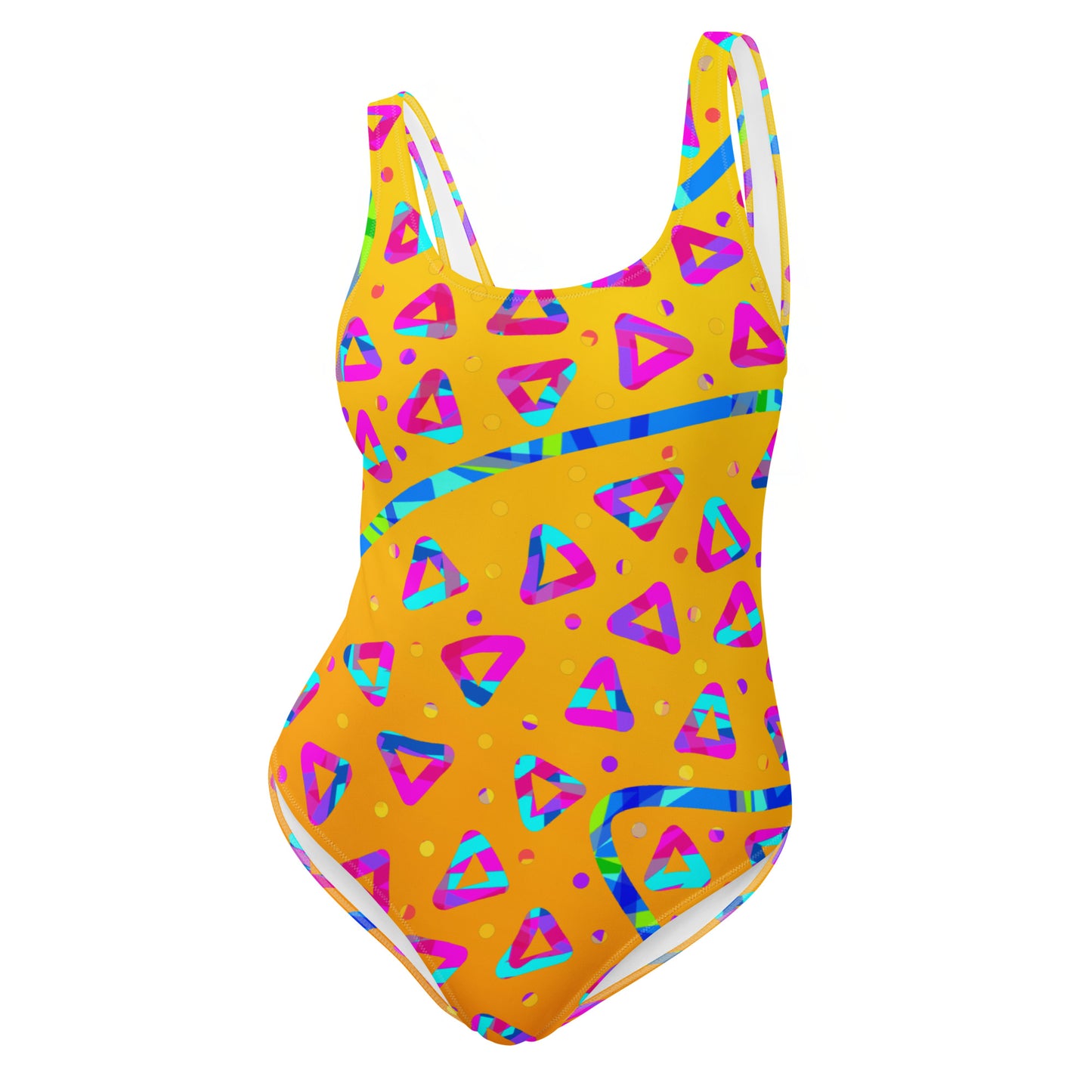 Dream Wave Festival - Electric Crumble 5 One-Piece Swimsuit
