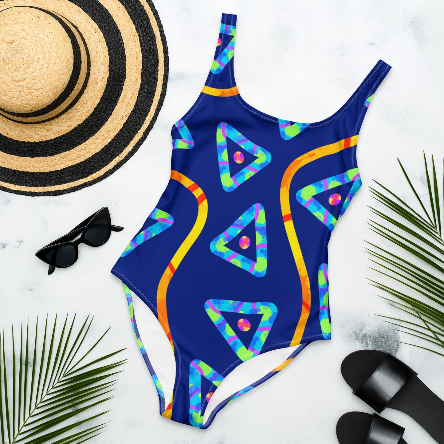 Dream Wave Festival - Urban Jump 1 One-Piece Swimsuit