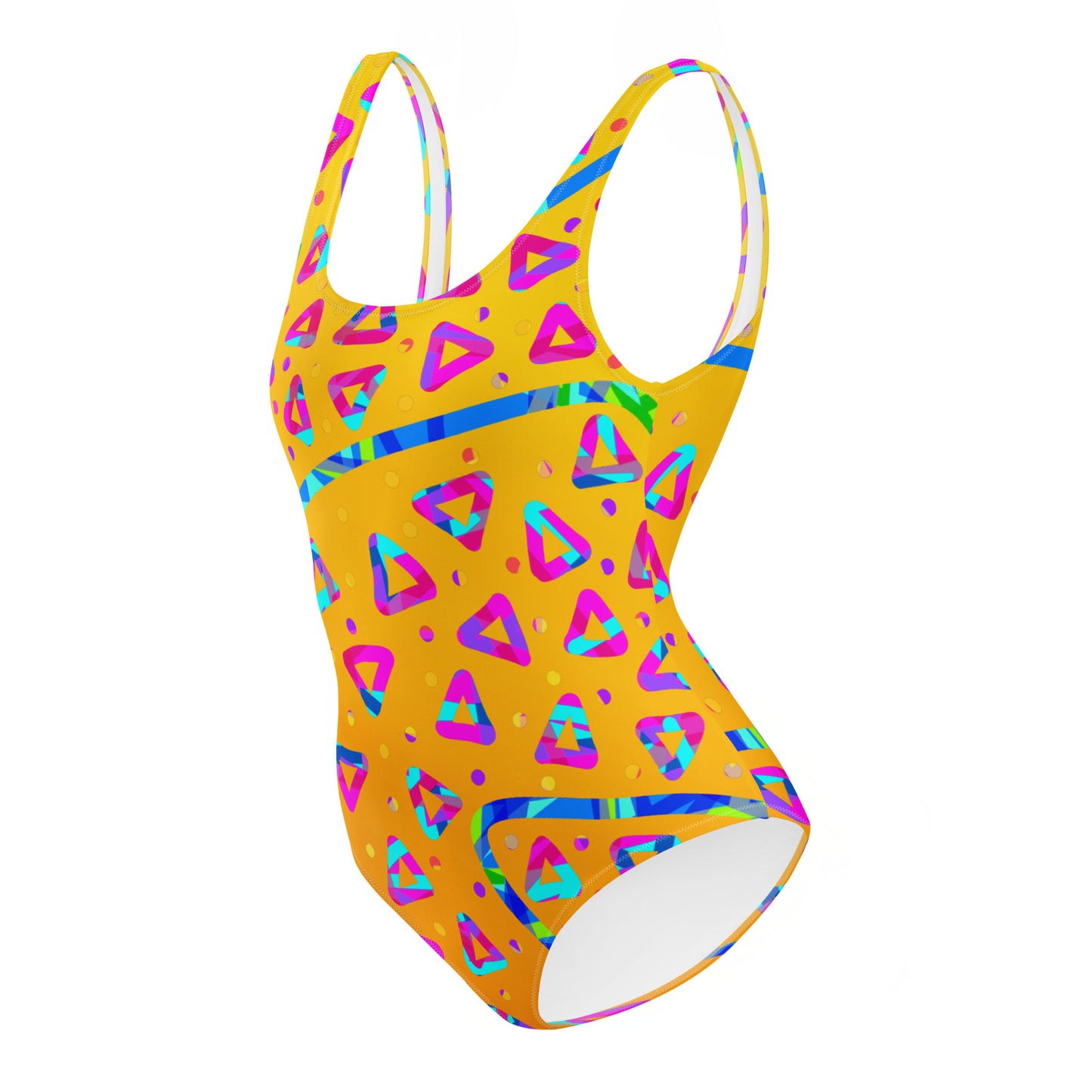 Dream Wave Festival - Electric Crumble 5 One-Piece Swimsuit