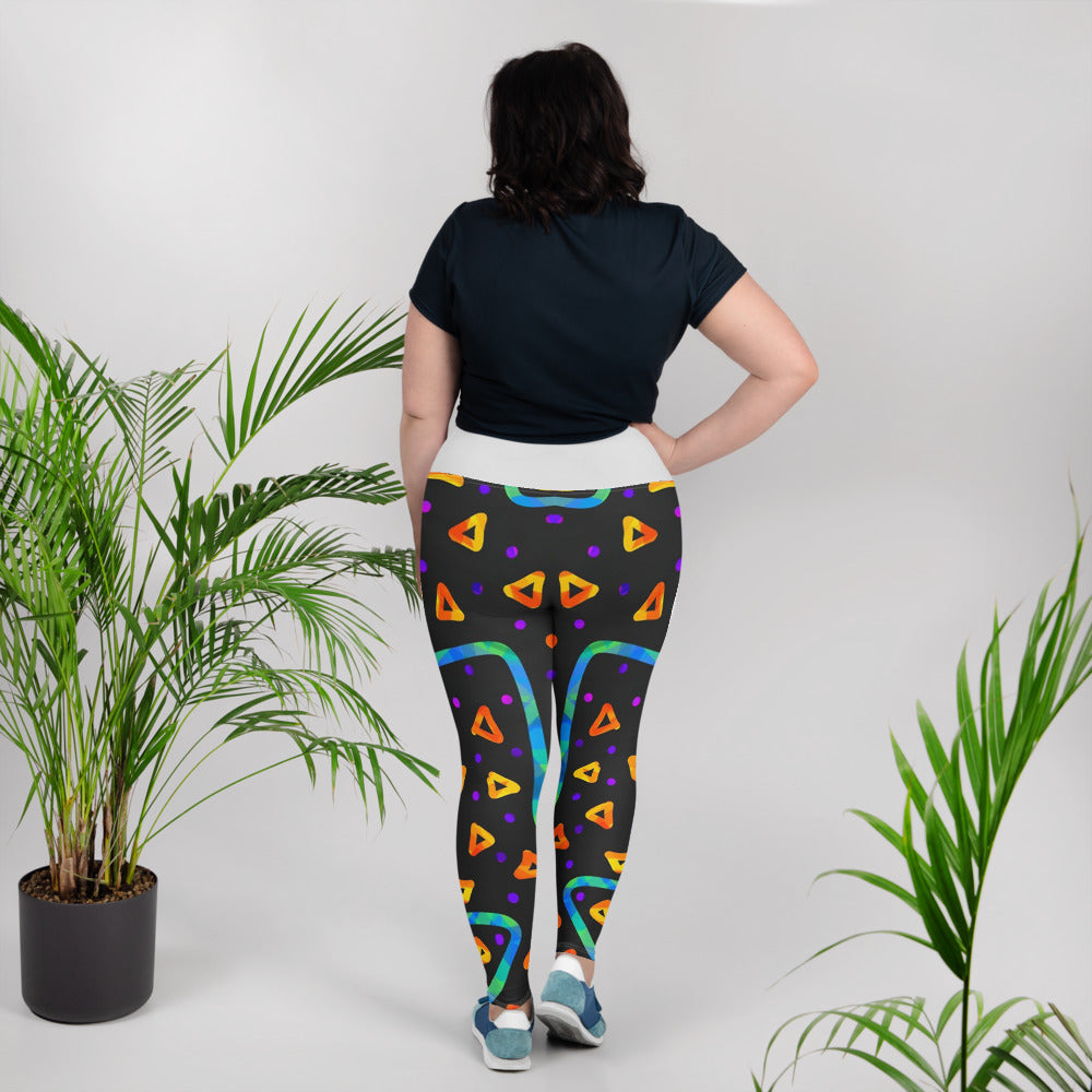 Dream Wave Festival - Wild Energy 1 All-Over Print Plus Size Leggings
