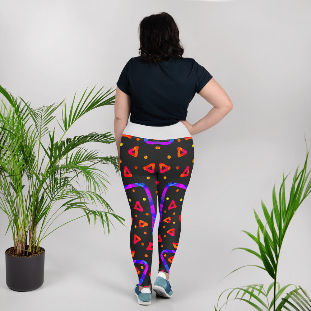 Dream Wave Festival - Wild Energy 5 All-Over Print Plus Size Leggings