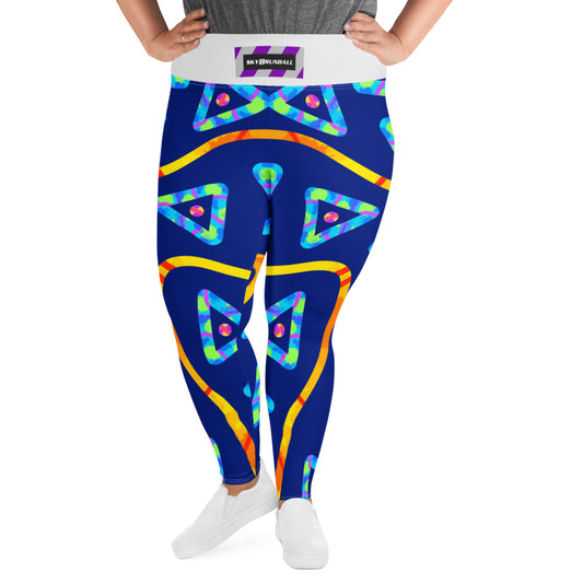Dream Wave Festival - Urban Jump 1 All-Over Print Plus Size Leggings