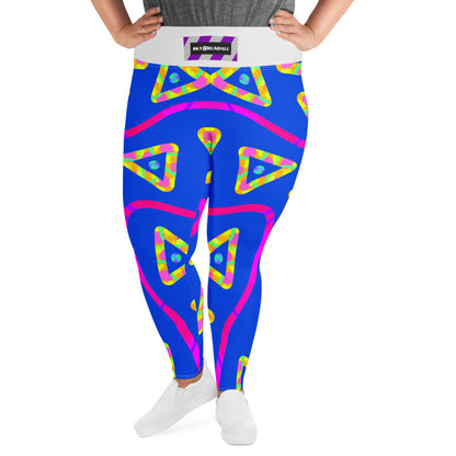 Dream Wave Festival - Urban Jump 2 All-Over Print Plus Size Leggings