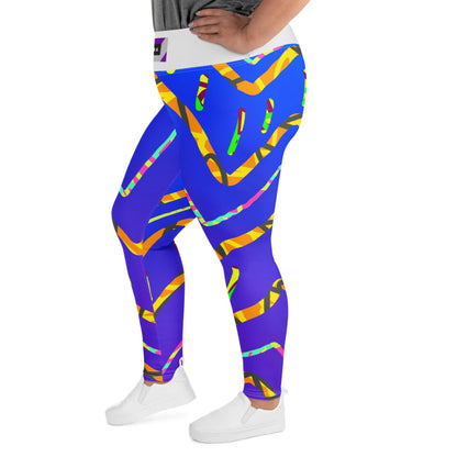 Dream Wave Festival - California Tiger All-Over Print Plus Size Leggings