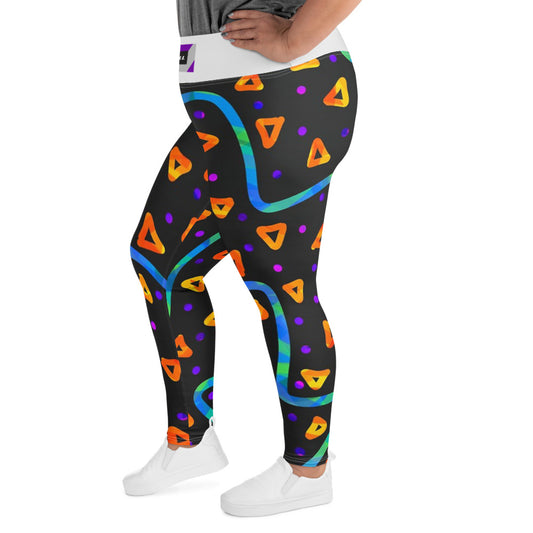 Dream Wave Festival - Wild Energy 1 All-Over Print Plus Size Leggings