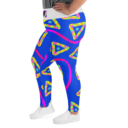 Dream Wave Festival - Urban Jump 2 All-Over Print Plus Size Leggings