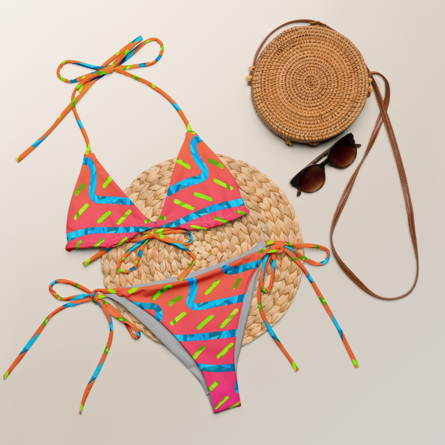 Dream Wave Festival - Summer Buzz Recycled String Bikini