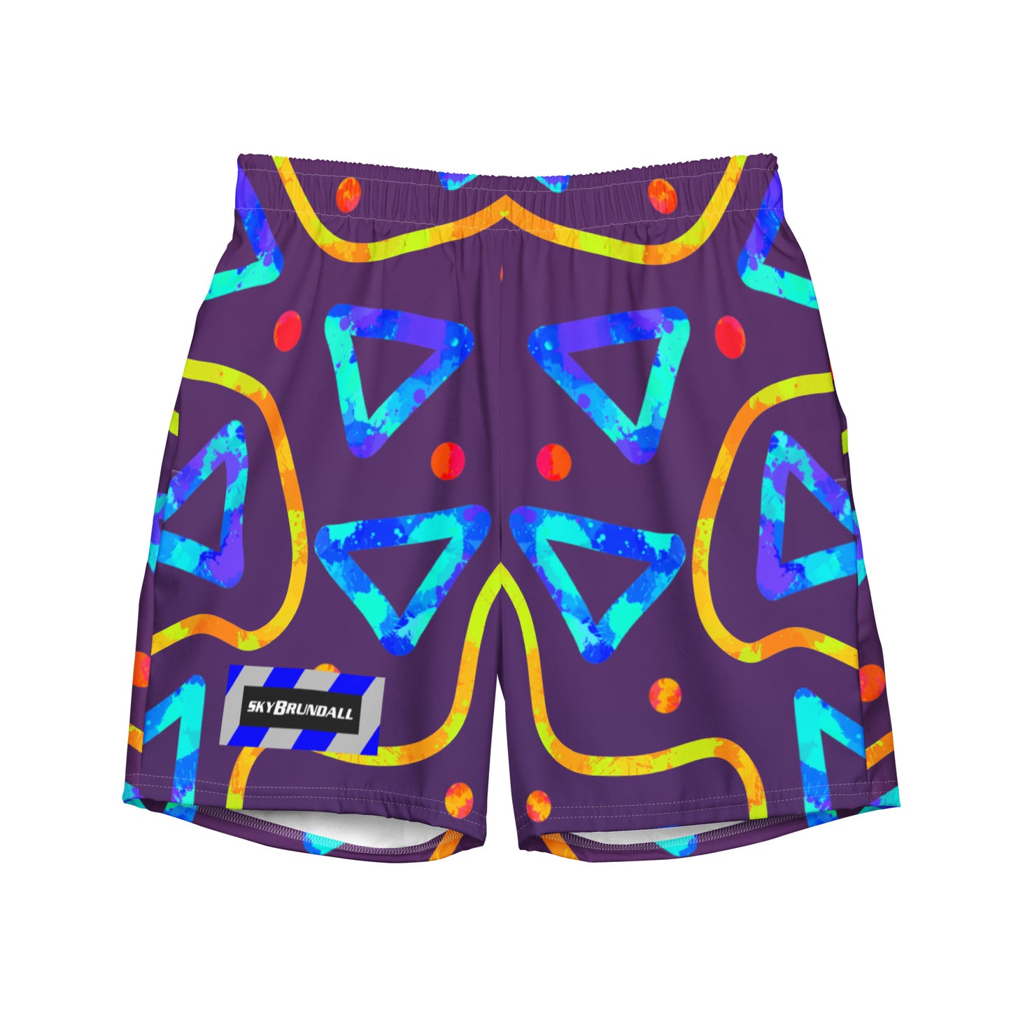 Dream Wave Festival - Arcade Crunch 1 All-Over Print Recycled Swim Trunks