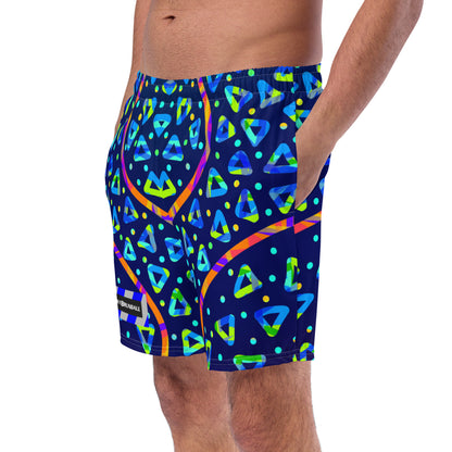 Dream Wave Festival - Electric Crumble 1 Recycled Swim Trunks