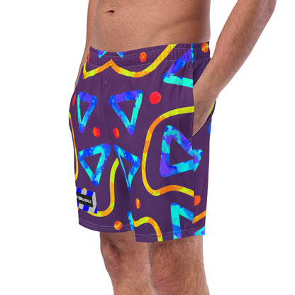 Dream Wave Festival - Arcade Crunch 1 All-Over Print Recycled Swim Trunks