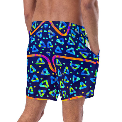 Dream Wave Festival - Electric Crumble 1 Recycled Swim Trunks