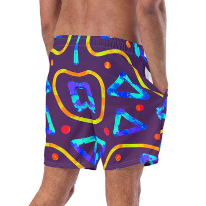 Dream Wave Festival - Arcade Crunch 1 All-Over Print Recycled Swim Trunks