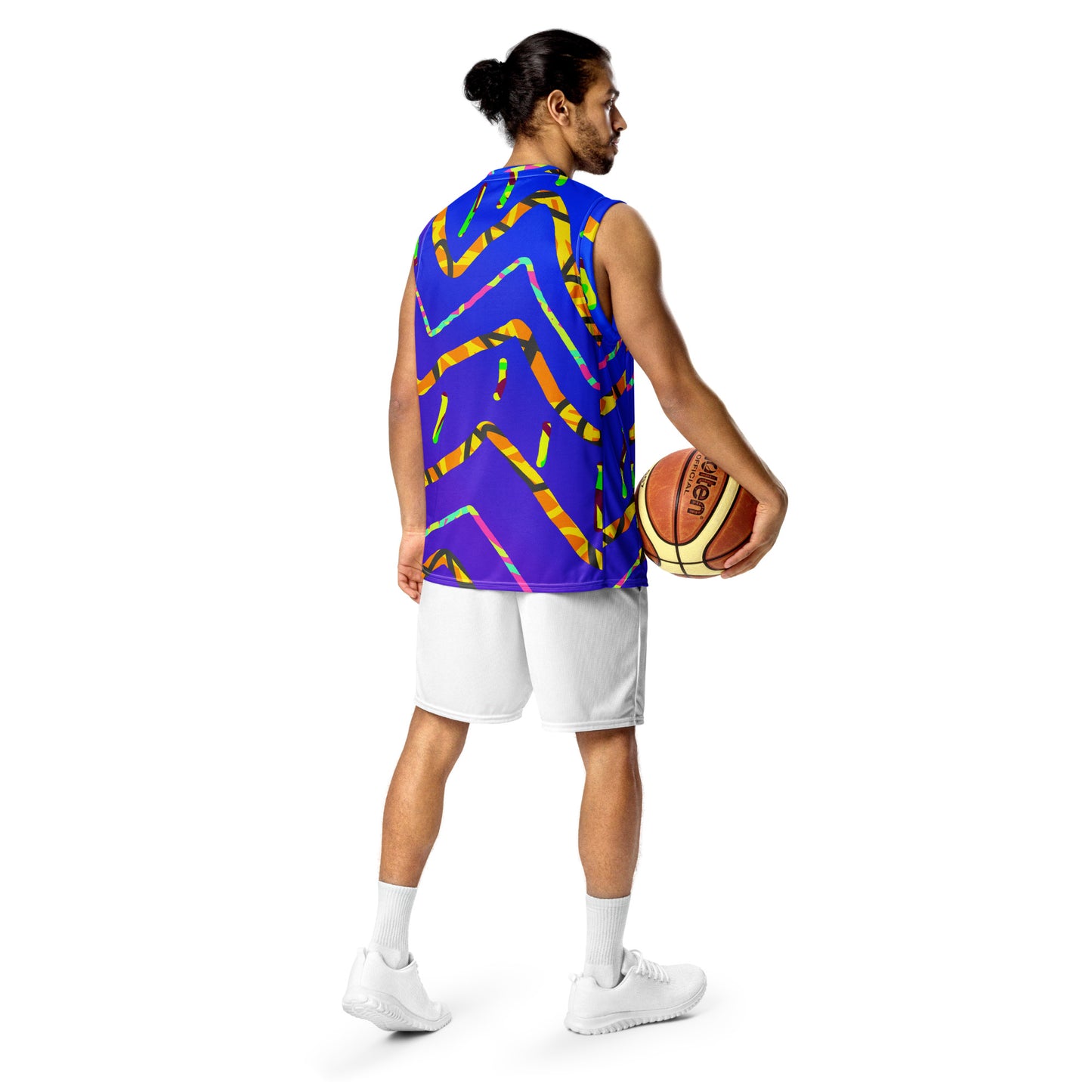 Dream Wave Festival - California Tiger Recycled Unisex Basketball Jersey
