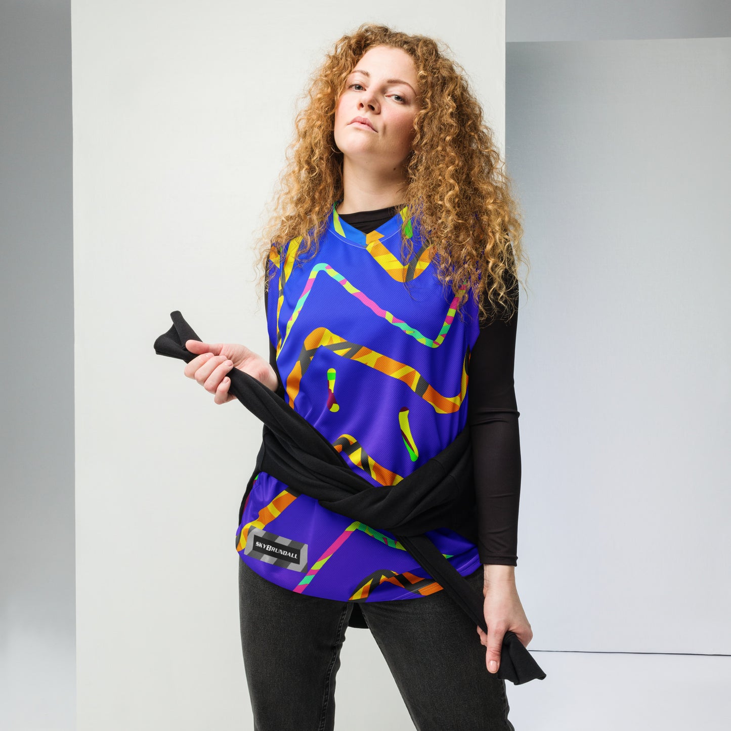 Dream Wave Festival - California Tiger Recycled Unisex Basketball Jersey