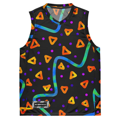 Dream Wave Festival - Wild Energy 1 Recycled Unisex Basketball Jersey