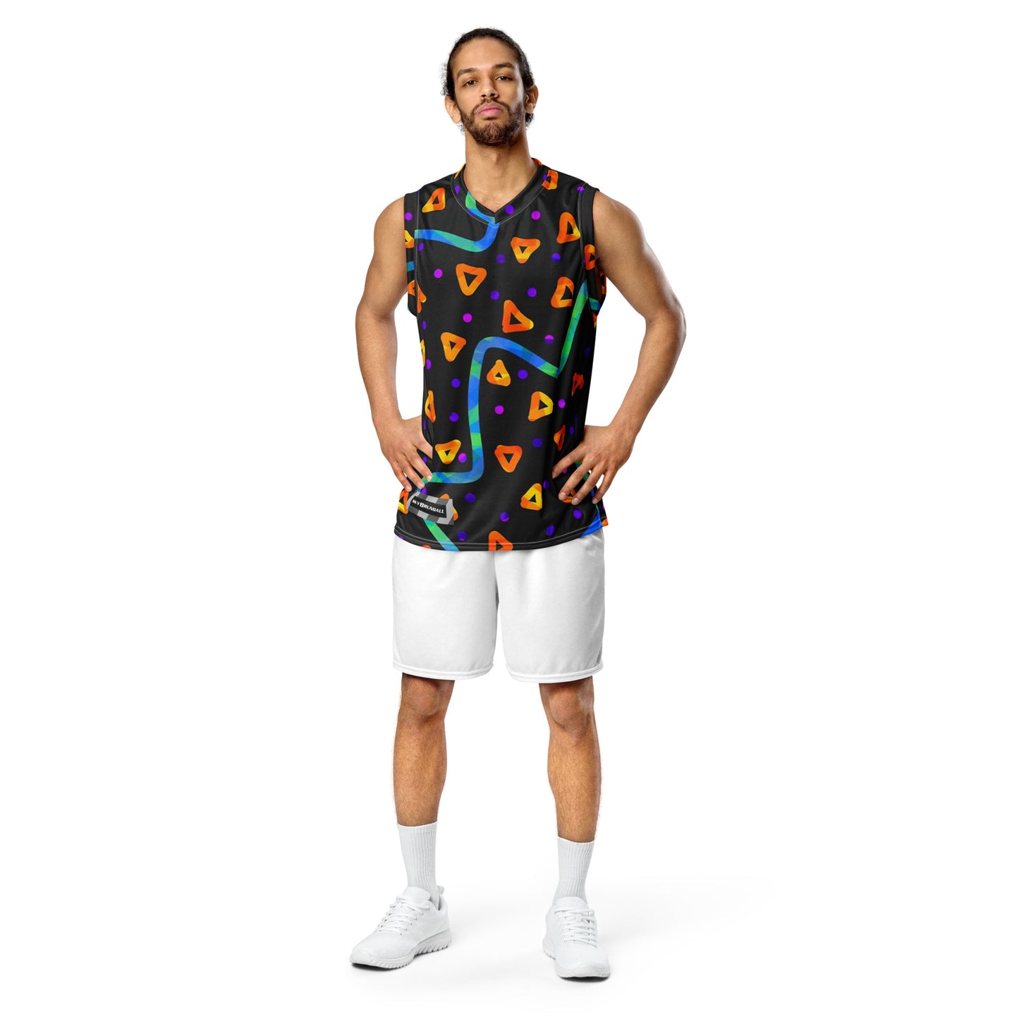 Dream Wave Festival - Wild Energy 1 Recycled Unisex Basketball Jersey