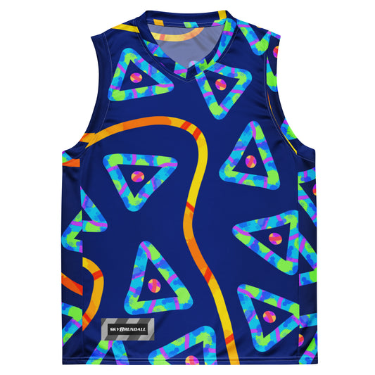 Dream Wave Festival - Urban Jump 1 Recycled Unisex Basketball Jersey